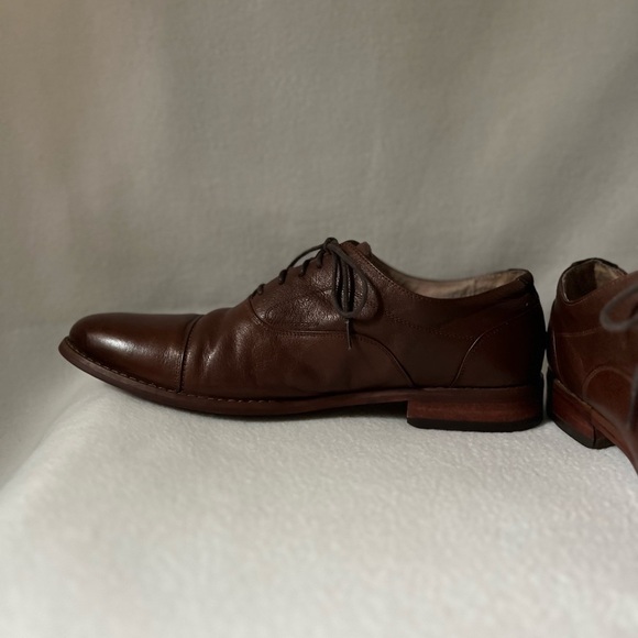 Florsheim Size 11.5 Men’s Brown Leather Lace Up Shoes - Picture 5 of 16